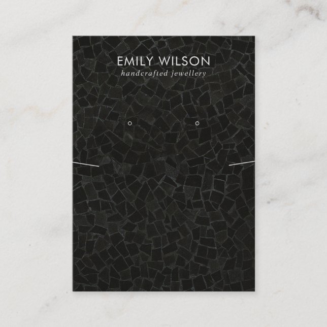 CARTE DE VISITE ÉCRAN DE REPRODUCTION DE LA TEXTURE DE LA MOSAÏQUE (Devant)