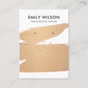 CARTE DE VISITE ÉCRAN DE RESTAURATION DE LA COUPE FOIL BRUSH STROK