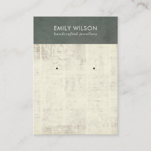 CARTE DE VISITE ÉCRAN DE RESTAURATION VINTAGE GRAY VIEILLE ÉTUDE