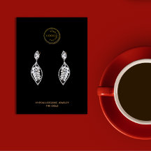 Écran d'oreille Ajouter votre logo noir