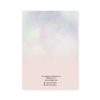 Écran d'oreille en nacre de perle rose vif