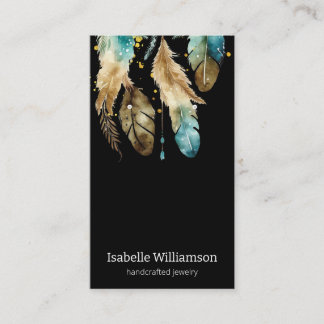 Carte De Visite Écran d'oreille pour bijoux Dreamcatcher