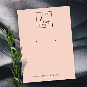 Carte De Visite Écran d'oreille simple et simple minimal