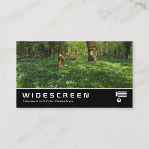 Carte De Visite Écran large 0439 - Printemps dans les bois