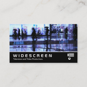 Carte De Visite Écran large 209 - Shoping in the Rain