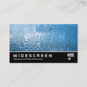 Carte De Visite Écran large 290 - Eau bleue Cool