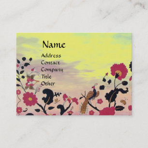 CARTE DE VISITE EDEN / JARDIN BLANC