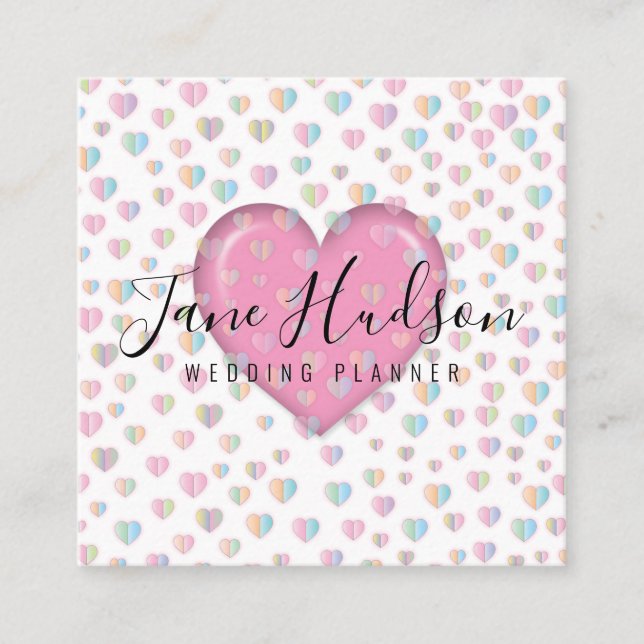 Carte de visite éditable élégante simple minimalis (Devant)