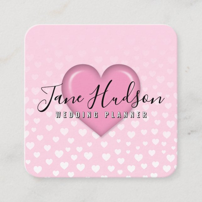 Carte de visite éditable minimaliste simple élégan (Devant)