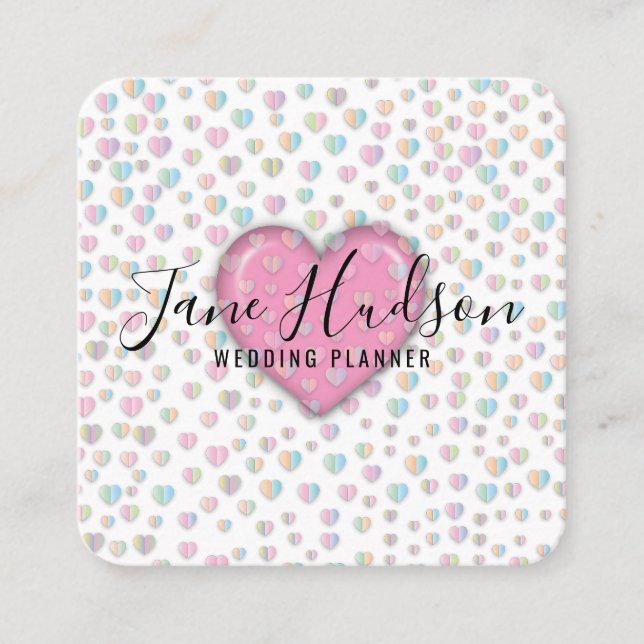 Carte de visite éditable simple et élégante minima (Devant)