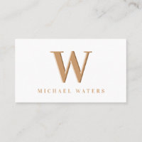 Effet incorporé minimaliste du logo Monogramme