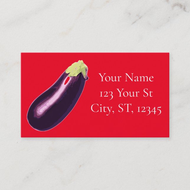 Carte De Visite Eggplant Thunder_Cove (Devant)
