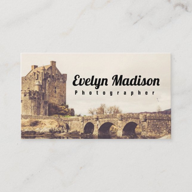 Carte De Visite Eilean Donan Castle D45 (Devant)