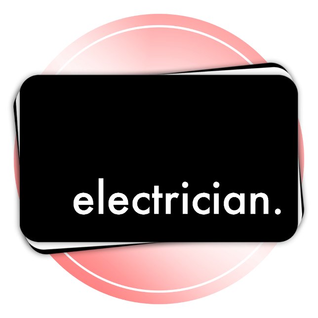 Carte De Visite électricien. (Créateur téléchargé)