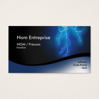 Carte de Visite Electricien