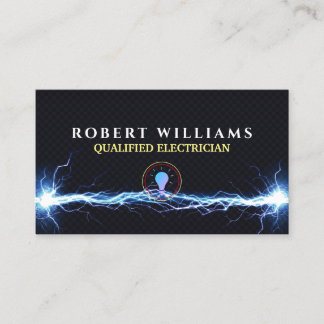 Carte De Visite Electricien résidentiel et professionnel avec Sper