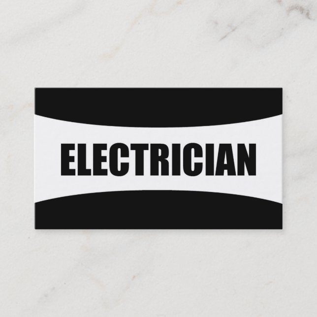 Carte de visite électrique (Devant)