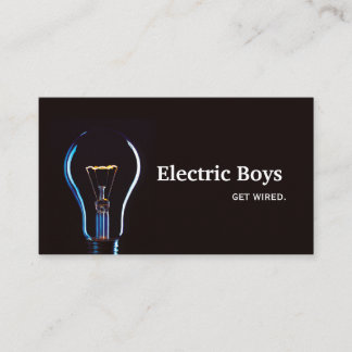 Carte de visite électrique