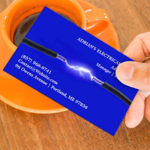 Carte de visite électrique