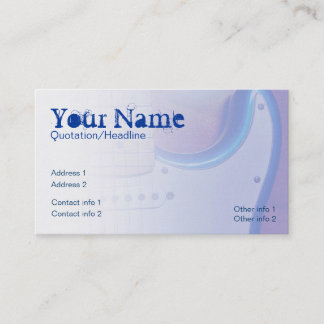 Carte de visite électrique
