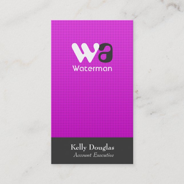 Carte De Visite Élégance d'entreprise v (Devant)