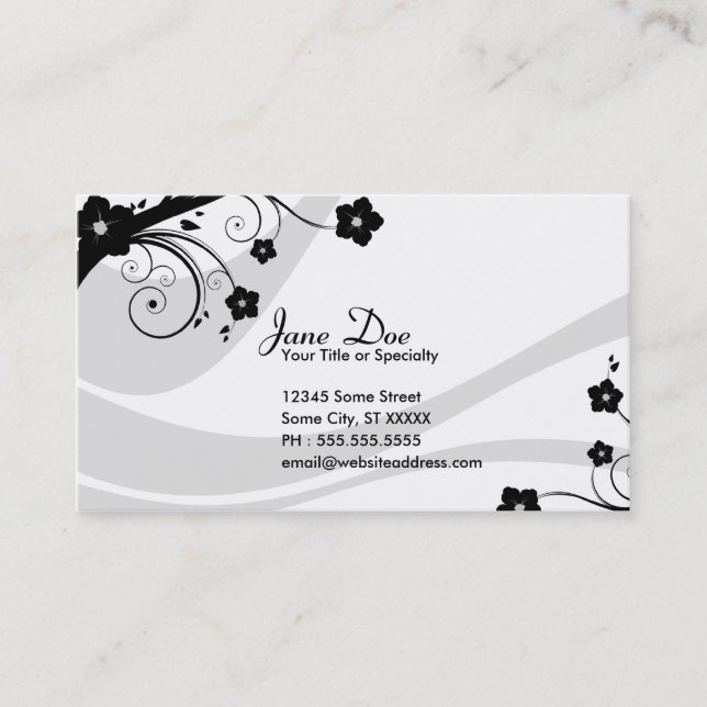 Carte De Visite eleganceEssentials (Devant)