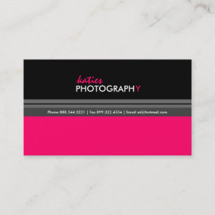 Carte de visite élégant