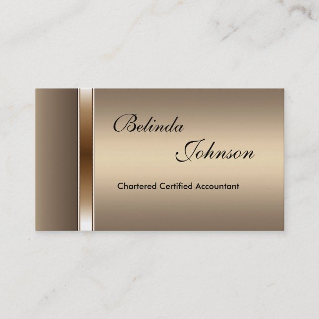 Carte de visite Elegant Café Elite (Devant)