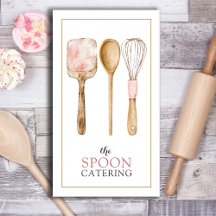 Elégant Caterer Whisk Spoon Spatula Ustensiles