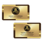 Elégant Couches de bronze or Chauffeur