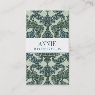 Carte de visite élégant de motif