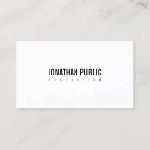 Carte De Visite Élégant design moderne élégant Design professionne