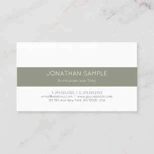 Carte De Visite Élégant design moderne élégant élégant luxe tendan