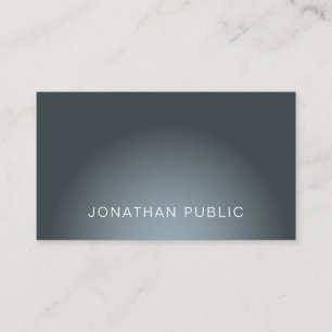 Carte De Visite Elégant design moderne tendance Plain Professional