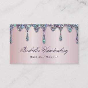 Carte De Visite Élégant Diamond Sparkle Parties scintillant Driver