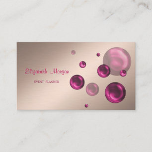 Carte De Visite Élégant Élancé Simple,Points