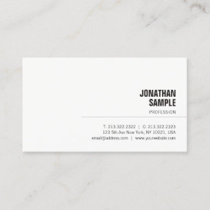 Carte De Visite Élégant élégant moderne Graphisme professionnel si