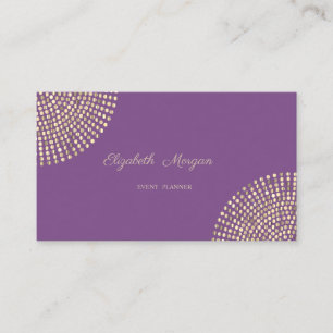 Carte De Visite Élégant, élégant, simple professionnel, points