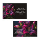 Élégant fleuriste Fuchsia Rouge Bourgogne Lily