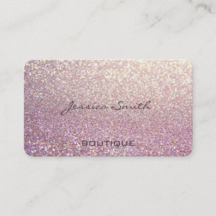 Carte De Visite Élégant glamour professionnel