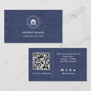 Carte De Visite Élégant Logo Personnalisé Moderne Minimaliste Simp