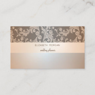 Carte De Visite Élégant Lumineux Moderne, Parties scintillant tors