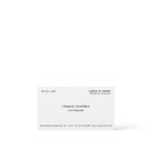 Élégant minimaliste professionnel noir et blanc