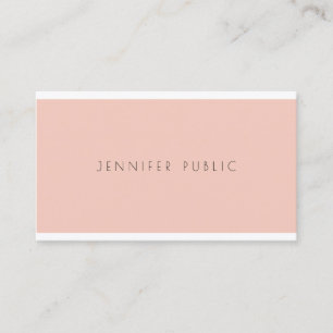 Carte De Visite Élégant Moderne Design Simple Professionnel Luxe