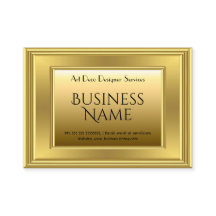 Élégant Moderne Faux Or Métal Minimaliste