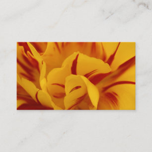 Carte De Visite Élégant Monsella Tulip en or rouge à deux tons