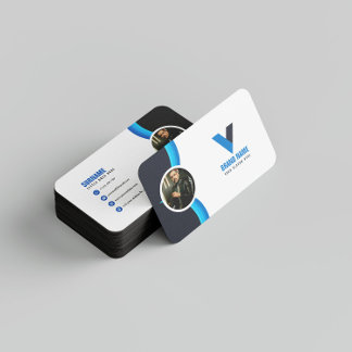 Carte De Visite Élégant photo moderne