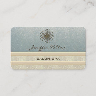 Carte De Visite Élégant professionnel chic dandelion