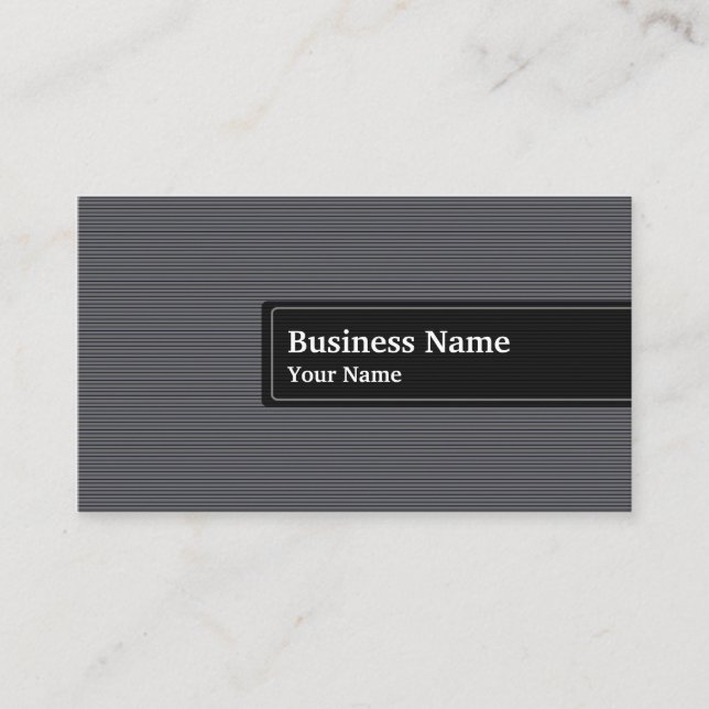 Carte de visite élégant professionnel de (Devant)