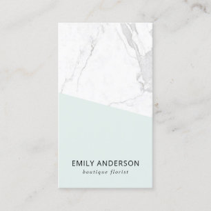CARTE DE VISITE ÉLÉGANT PROFESSIONNEL DE TEXTURE BLEUE AQUA SOFT